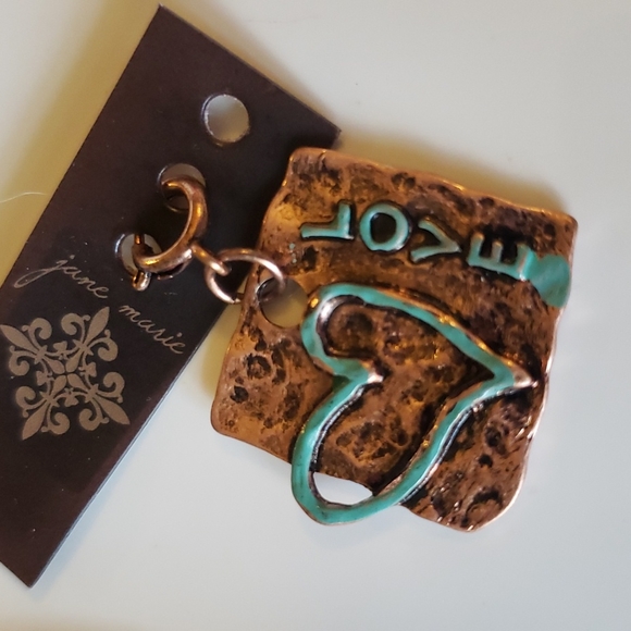 FREE💥Jane Marie rustic Hope & Love charms - Picture 3 of 6